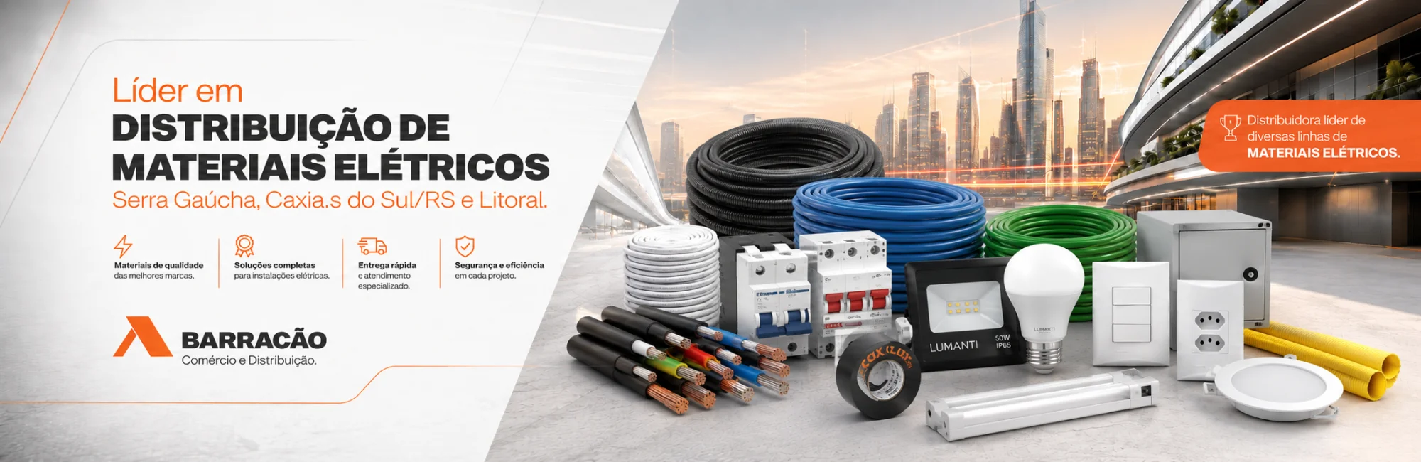 Distribuição de materiais elétricos